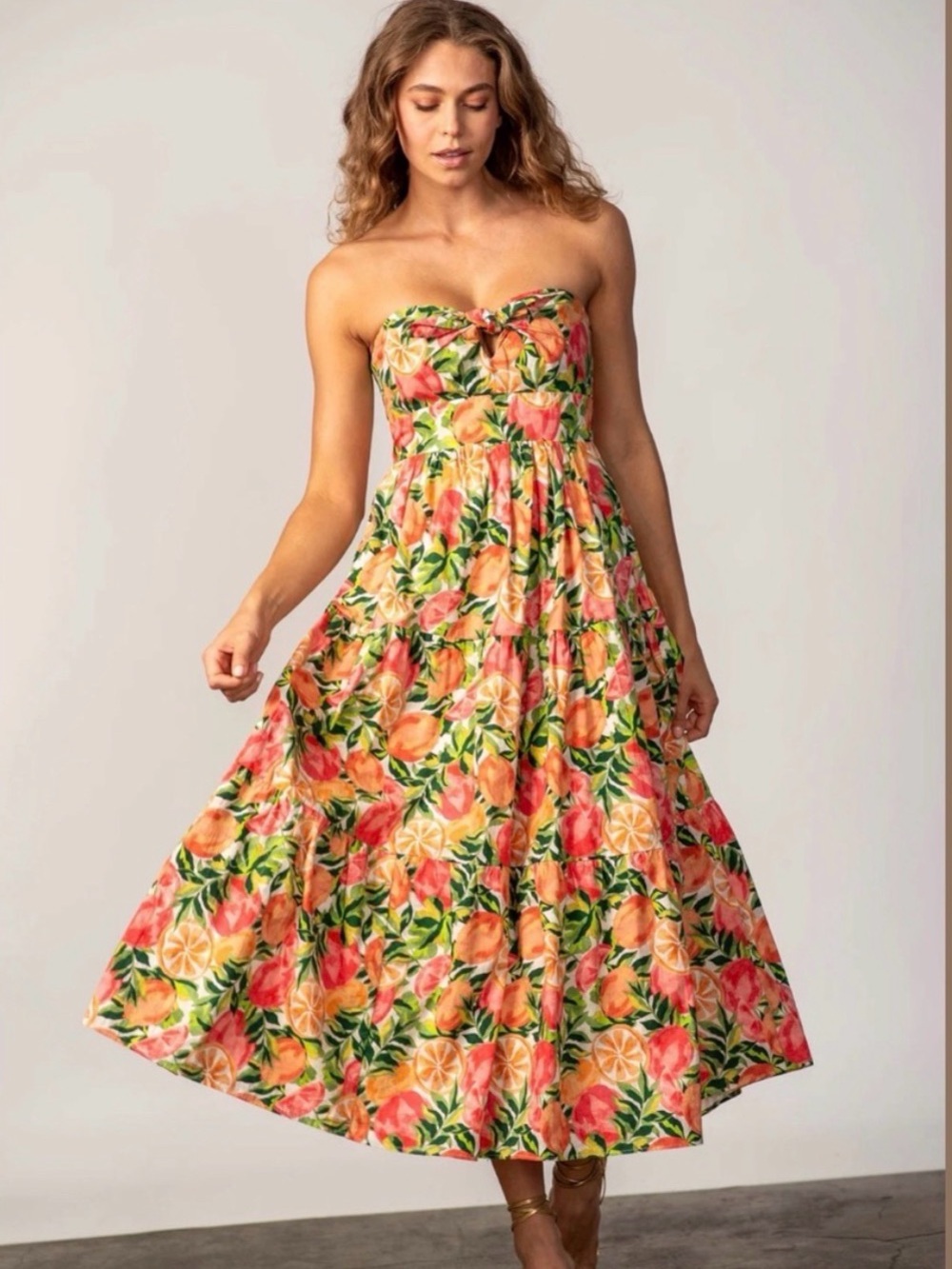 Lavender Brown Tessa Dress - L
